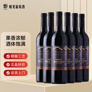 威龍沙漠酒田干紅葡萄酒國產(chǎn)紅酒750ml*6支整箱禮品