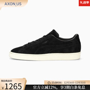 彪馬（PUMA）彪馬男女款休閑運動(dòng)板鞋絨面麂皮經(jīng)典潮奢秋冬美國直郵393325秋冬 PUMA Black-PUMA Black 10