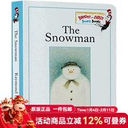 英文原版 The Snowman 雪人 紙板書(shū) 圣誕節 汪培珽英文書(shū)單推薦 蘇斯博士 兒童啟蒙無(wú)字圖畫(huà)故事書(shū)