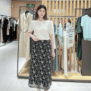 菲姿（FEIZI）女士簡(jiǎn)約時(shí)尚半身裙F4B302 流浪金魚(yú) 160/84A