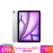 Apple/蘋(píng)果iPad Air 11英寸 M3芯片2025年款 平板電腦 (512GB WLAN版)紫色