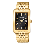 西鐵城（CITIZEN）加拿大直郵西鐵城CITIZEN男女方盤(pán)石英腕表日歷BH1678/BH1673-50E BH1678-56E 間金色 預計12月補貨