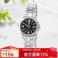 卡西歐手表女 三眼防水鋼帶 時(shí)尚簡(jiǎn)約通勤輕奢  石英女表學(xué)生表 LTP-V004D-1B2