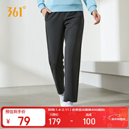 361°運動(dòng)褲子女秋冬季跑步寬松戶(hù)外休閑褲直筒長(cháng)褲衛褲662434710D