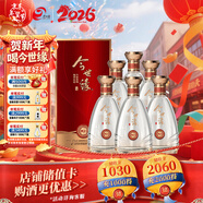 今世緣 典藏D10 幽雅醇厚型白酒 42度 500ml*6瓶 整箱裝