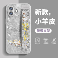 貝雯 蘋(píng)果16promax手機殼2026新款X12爆閃小馬iphone15plus小羊皮14中國風(fēng)支架腕帶13保護套 金屬銀-爆閃小馬銀-腕帶A01 蘋(píng)果XR