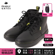 PEARLY GATES高爾夫球鞋秋冬季男女同款內里加絨golf保暖馬丁靴 黑色 053-5192101-010 43 43