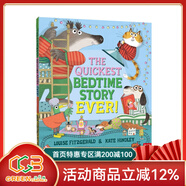 英文原版 The Quickest Bedtime Story Ever! 睡前故事書(shū) 親子共讀繪本圖畫(huà)書(shū) Nosy Crow 贈官方音頻 綠山墻 The Quickest Bedtime Story