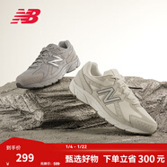 NEW BALANCE NB 官方休閑鞋女鞋休閑復古百搭透氣白色潮鞋運動(dòng)鞋480系列 奶油色 W480ST5 36.5 (腳長(cháng)23cm)