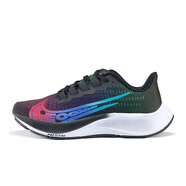耐克（NIKE）登月zoom飛馬37跑步鞋體育生馬拉松運動(dòng)跑鞋男休閑鞋 飛馬37代黑彩虹 36