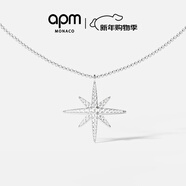APM Monaco[楊紫同款]六芒星項鏈女生時(shí)尚飾品送女友生日禮物毛衣鏈新年禮物 單顆六芒星項鏈