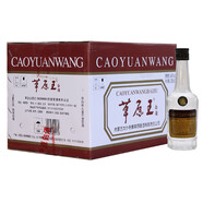 草原 白酒內蒙古錫林郭勒太仆寺旗特產(chǎn)純糧食酒清香型高度固態(tài)法白酒 44度 200mL 12瓶 草原王白酒白色 整箱裝