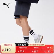 彪馬（PUMA）滑板鞋|緩震復古休閑板鞋男冬季運動(dòng)鞋C-SKATE403145 煙灰色-白-02 39