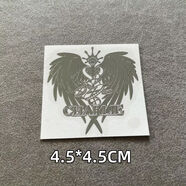 光與夜之戀3d金屬貼紙蕭逸陸沉齊司禮手機電腦筆記本裝飾貼 查理蘇圖標 銀色