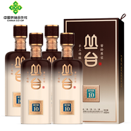 叢臺【河北特產(chǎn)館】叢臺酒 濃香型白酒整箱 非遺釀造禮品酒 邯鄲特產(chǎn) 39度 450mL 4瓶 窖齡原漿（10）