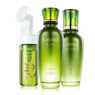 優(yōu)資萊綠茶籽水感光透保濕系列套裝乳液面霜 潔面+水+乳