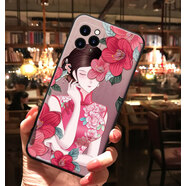 旗袍美人適用于手機殼蘋(píng)果15promax全包個(gè)性蘋(píng)果Xsmax防摔保護套 黑磨砂軟殼-旗袍美人-單殼 蘋(píng)果11