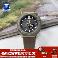 卡西歐（CASIO）男表戶(hù)外運動(dòng)protrek白山聯(lián)名款藍牙時(shí)尚防水輕量登山表電子手表 PRJ-B001-5PR墨綠卡其色
