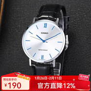 卡西歐（CASIO）手表男 鋼鐵黑暗之心 防水商務(wù)休閑指針日期顯示男表 MTP-VT01L-7B1