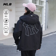 MLB男女同款休閑防水防污三防夾克外套26春季新款3AWJB0361-50BKS-S