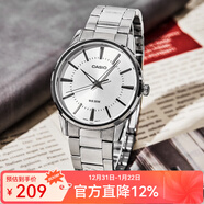 卡西歐（CASIO）手表男 簡(jiǎn)約指針石英表 時(shí)尚休閑商務(wù)白領(lǐng)男表 MTP-1303D-7A