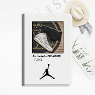 何健弓適用ipad2024第十代9代8代保護殼air5平板喬丹飛人籃球pro11寸19三折18筆槽17蘋(píng)果air4/3air2潮牌 白底黑白鞋 iPad Air4/Air5(10.9英寸)