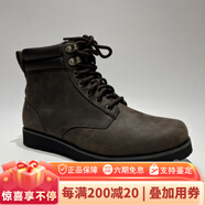 UGG男油蠟皮復古時(shí)尚馬丁靴男二棉鞋大黃靴工裝靴1138183 STT咖啡色_正品支持鑒定 42 內長(cháng)270mm