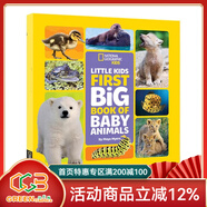 美國國家地理 national geographic kids Pre Readers 兒童分級閱讀 科普百科全彩版 綠山墻 動(dòng)物寶寶 Baby Animals 精裝大開(kāi)本 綠山墻圖書(shū)