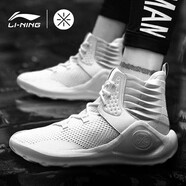 李寧（LI-NING）中國(guó)李寧 2018紐約時(shí)裝周走秀同款悟道2高幫黑颯繆3籃球文化鞋ACE ABCM103-2 標(biāo)準(zhǔn)白 35 內(nèi)長(zhǎng)215mm