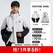駱駝戶(hù)外夾棉沖鋒衣硬殼防水外套男2024新款防雨進(jìn)藏登山服女