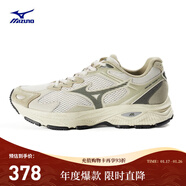 美津濃（MIZUNO）男女跑步運動(dòng)鞋緩震透氣網(wǎng)面拼接反光標識都市跑鞋 RACER S