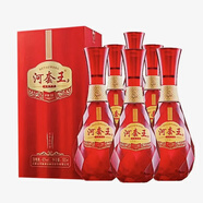 河套酒業(yè) 河套王 內蒙古濃香型白酒【喜酒】 42度 500mL 6瓶 整箱裝品格