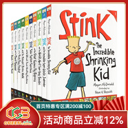 英文原版 稀奇古怪小朱迪系列和她的伙伴 Judy moody and friends 情商啟蒙校園正能量 章節橋梁書(shū) Stink 綠山墻 Stink系列 小朱迪姐弟篇 10冊章節書(shū)