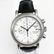 天梭（TISSOT）【二手99新】天梭（TISSOT）卡森系列石英女表自動(dòng)機械男表二手天梭奢侈品腕表瑞士名表 T068.427.16.011.00白盤(pán)43mm
