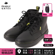 PEARLY GATES高爾夫球鞋秋冬季男女同款內里加絨golf保暖馬丁靴 黑色 053-5192101-010 43