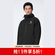 駱駝【三防】女裝沖鋒衣外套年夏季新款男女拼色防水防風(fēng)夾克