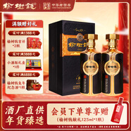 榆樹(shù)錢(qián)傳承18 濃香型白酒純糧酒東北吉林名酒高粱酒過(guò)節送禮 52度 500mL 2瓶 +2個(gè)手提禮袋