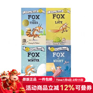 英文原版 My First I Can Read 4冊合售 Fox Is Late/The Tiger/At Night /Fox versus Winter 入門(mén)級兒童分級讀物英語(yǔ)繪本
