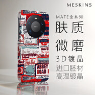 meskins【肌膚磨砂】經(jīng)典適用華為mate80promax手機殼新款mate80涂鴉個(gè)性70定制60保護套防摔防磨保護殼 倫敦之愛(ài)296 華為Mate40pro