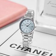 卡西歐（CASIO）手表女 指針休閑石英表 時(shí)尚簡(jiǎn)約百搭防水女表情人節禮物送女友 LTP-1303DD-2A  新到