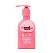 竹鹽韓國LG萌趣兒童派繽牙膏按壓式2-6-12歲寶寶黑黃蛀牙齲齒 160g*1支 草莓味 萌趣兒童牙膏2-12歲