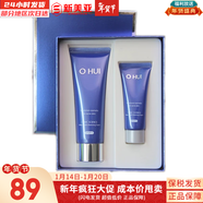 歐蕙（OHUI） 洗面奶潔面膏泡沫潔面乳奇跡水分深層清潔溫和不刺激細致毛孔 歐惠凈顏祛痘洗面奶套盒 160ml