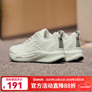 361°女鞋運動(dòng)鞋2024年冬季新款防風(fēng)保暖運動(dòng)跑步鞋361度女緩震跑鞋 羽毛白/曜石黑-加厚款【A款】 37