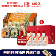 五糧液火爆精釀小酒禮盒世界杯聯(lián)名款x4+火星時(shí)代果味配制酒禮盒x4套餐