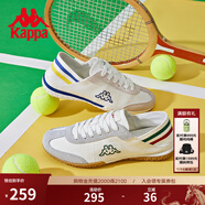 卡帕（Kappa）背靠背2025新款跑步運動(dòng)鞋女透氣男款情侶夏季德訓鞋男 韓國白/月灰色-012A 41