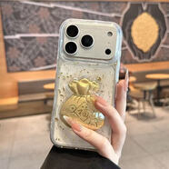 暴走適用iPhone air手機殼 蘋(píng)果air保護套 馬年新年款透明防摔立體高級感滴膠金箔簡(jiǎn)約保護套 福袋