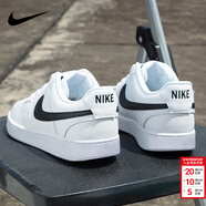 耐克（NIKE）男鞋板鞋 2026新款春季時(shí)尚運動(dòng)鞋舒適耐磨低幫運動(dòng)休閑鞋滑板鞋 COURT VISION/白黑 40