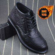 蜘蛛王（SPIDER KING）男士休閑 黑色加絨款 37