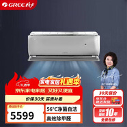 格力（GREE）1.5匹 京澄 一級能效 變頻冷暖 凈菌自潔 純銅管壁掛式空調掛機 KFR-35GW/(35543)FNhCk-B1(WIFI)