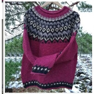 熱賣(mài)歐美新款毛衣女圓領(lǐng)拼色寬松時(shí)尚套頭針織衫 9195#玫紫 S